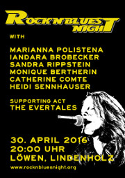 Flyer fr Gig vom 30.04.2016